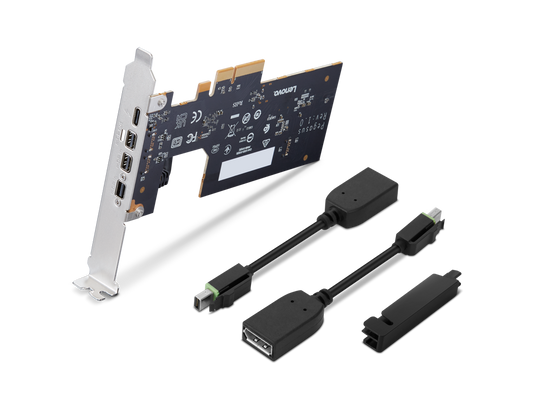 ThinkStation Thunderbolt 4 PCIe Expansion Card with HP Bracket