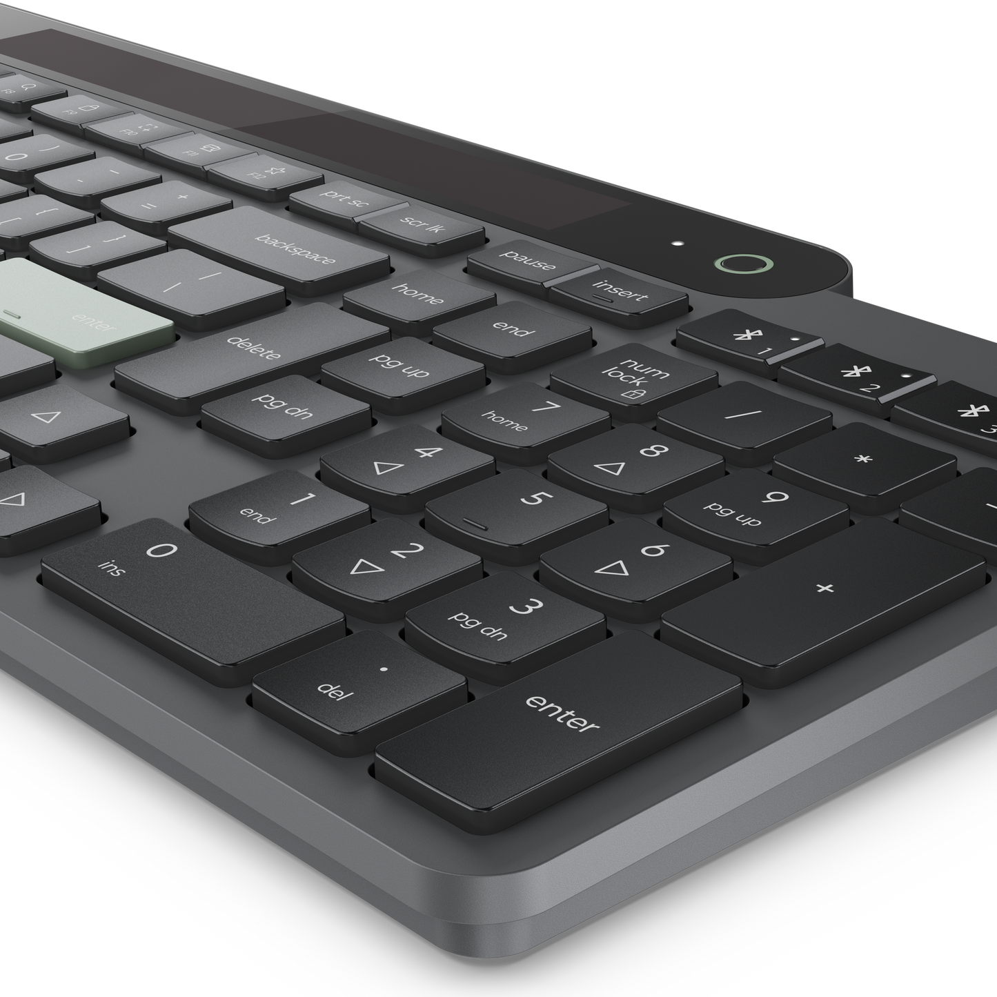 Self-Charging Bluetooth Keyboard - German