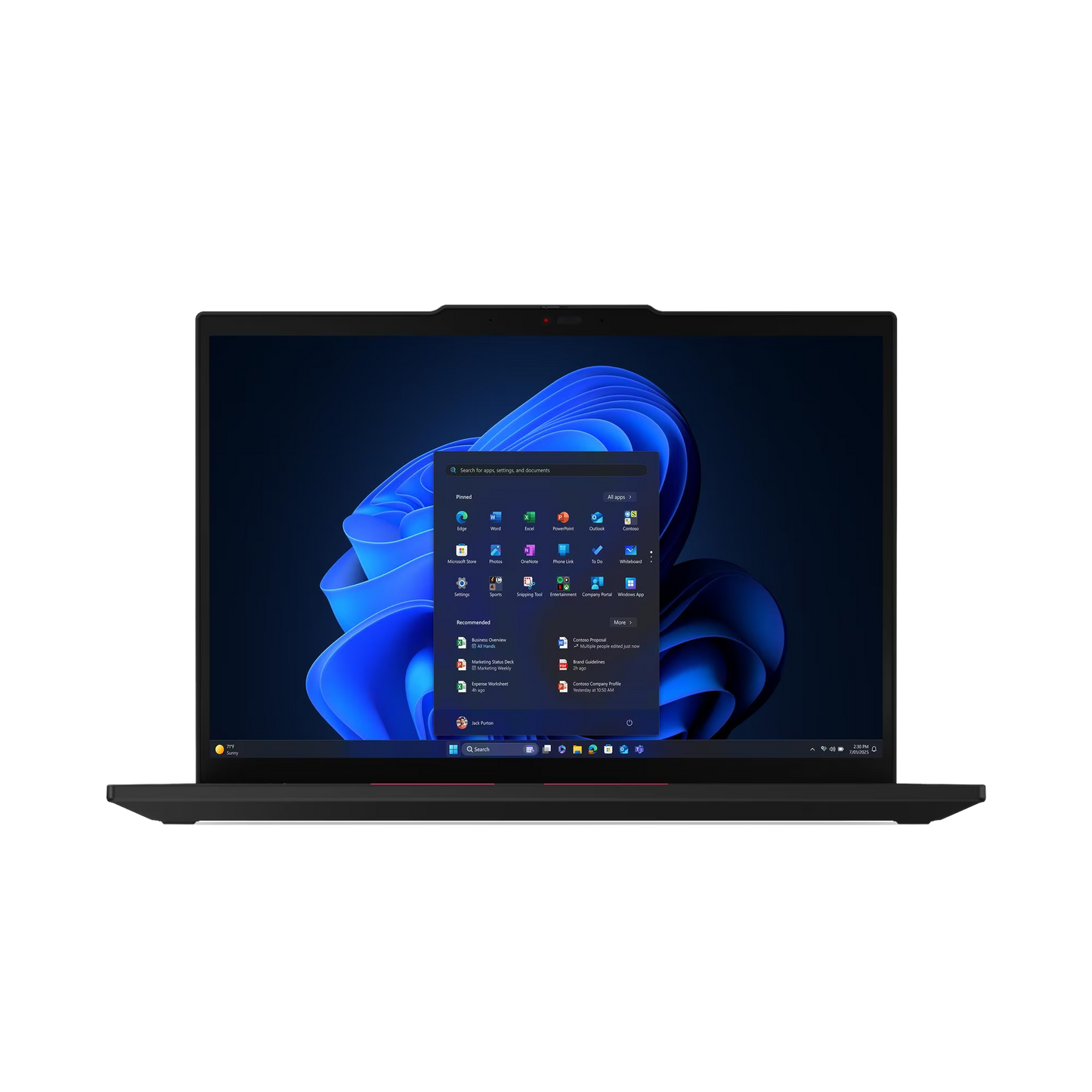 ThinkPad T14 G6 Intel Core Ultra 5 228V 35,56cm 14Zoll WUXGA 32GB 1TB SSD UMA W11P Ready 4G Black