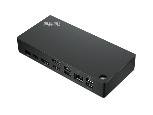 ThinkPad Universal USB-C Dock Docking Station USB-C HDMI 2xDP 1GbE 90 Watt