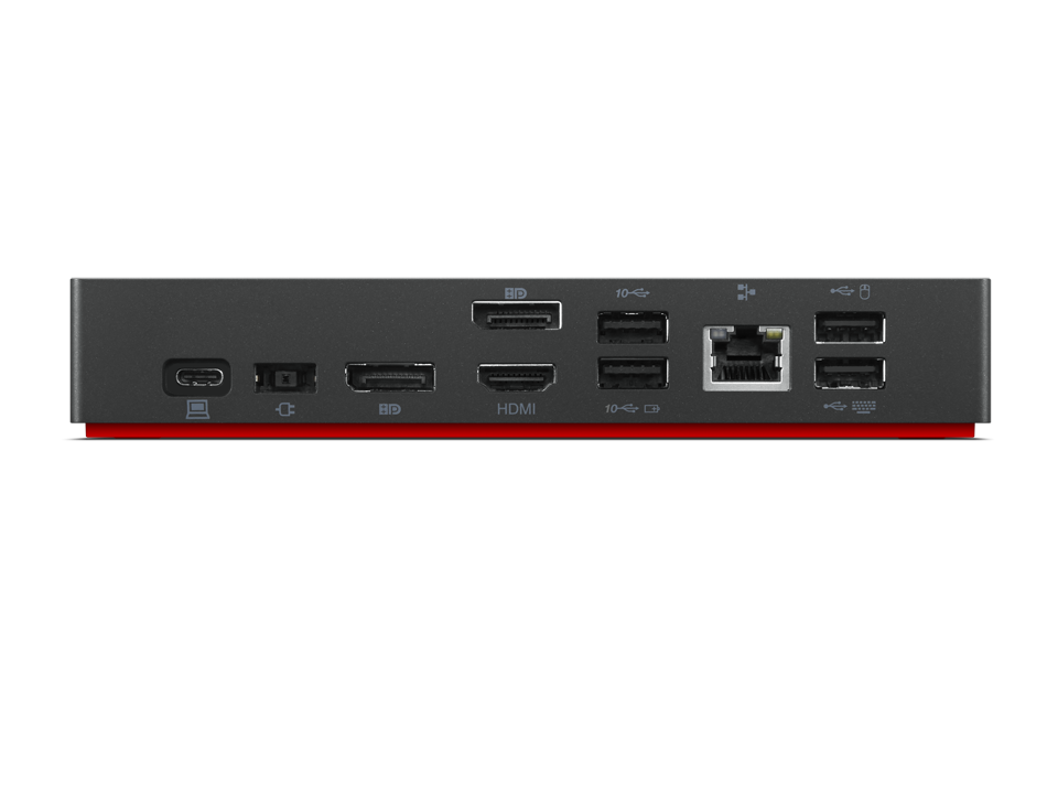 ThinkPad Universal USB-C Dock Docking Station USB-C HDMI 2xDP 1GbE 90 Watt