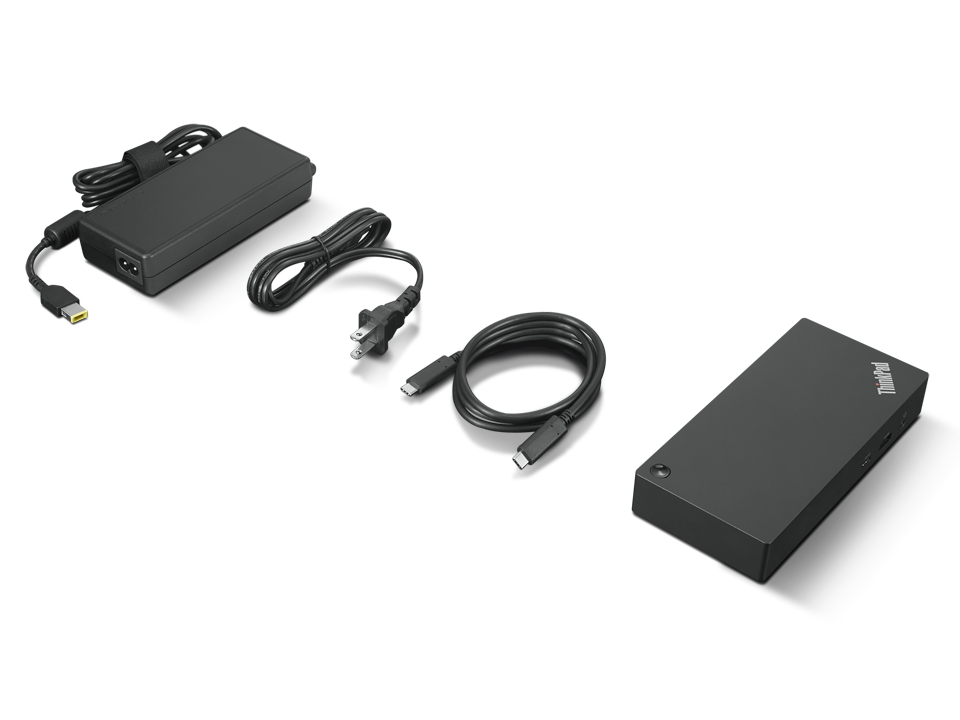 ThinkPad Universal USB-C Dock Docking Station USB-C HDMI 2xDP 1GbE 90 Watt