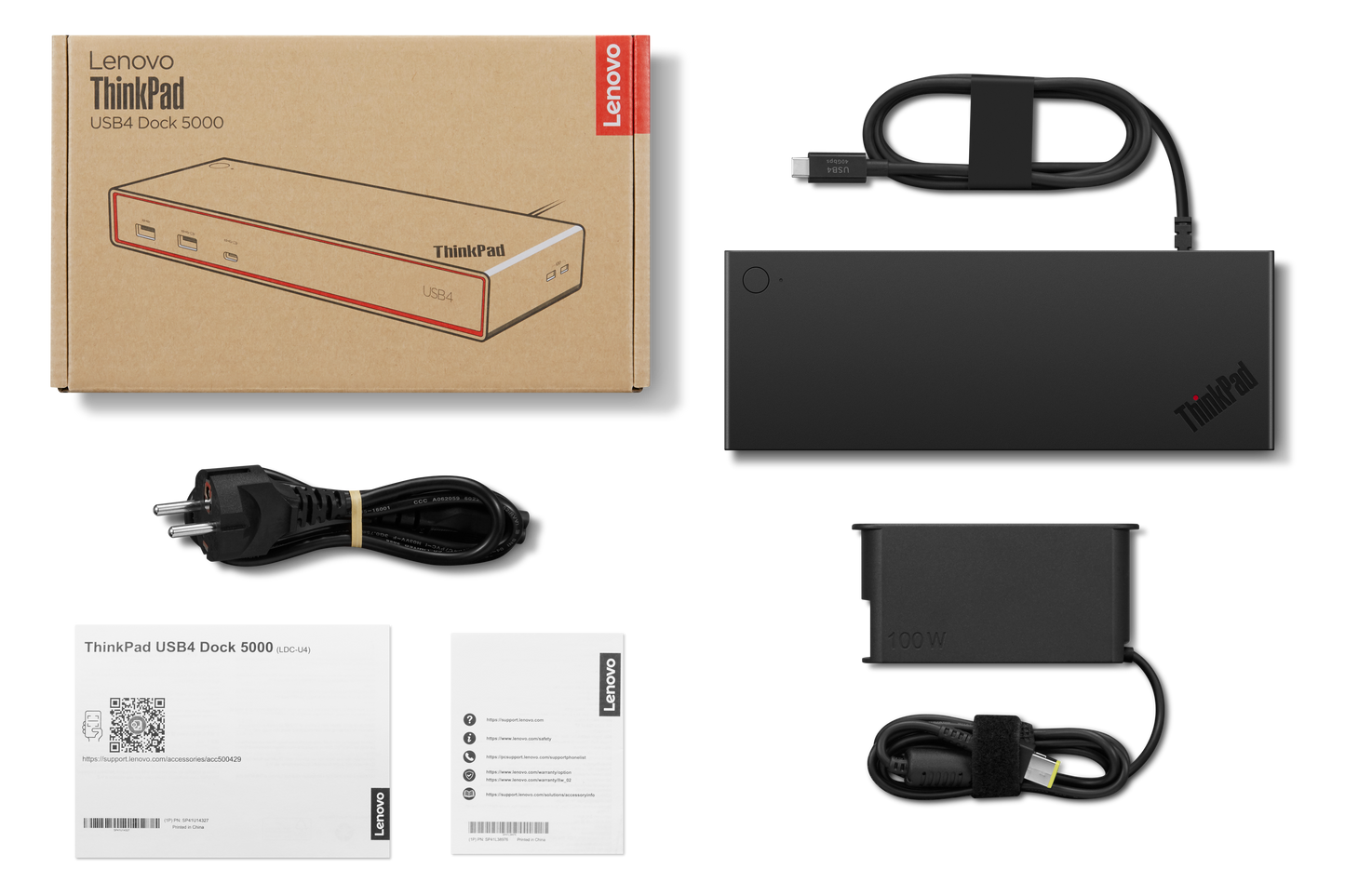 ThinkPad USB4 Dock 5000 - 100W GE