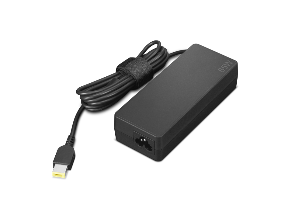 ThinkEdge 65W Wide Temperature AC Adapter slim tip -EU1/Arabia/Indonesia/ROK
