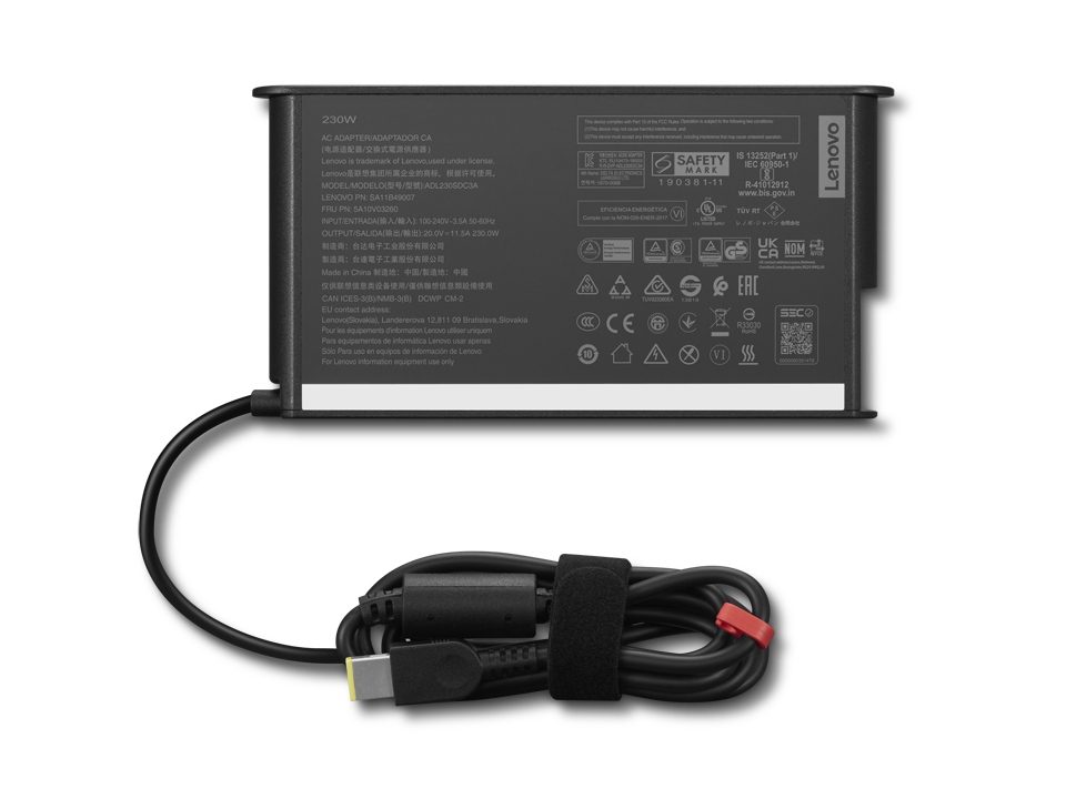ThinkCentre 230W AC Adapter Gen 2 Slim tip - EU