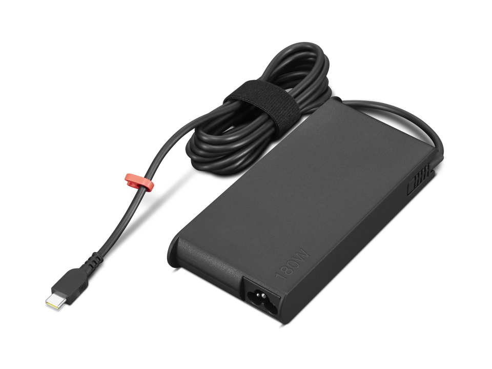 ThinkPad Mobile Workstation 180W USB-C GaN Slim AC Adapter -EU