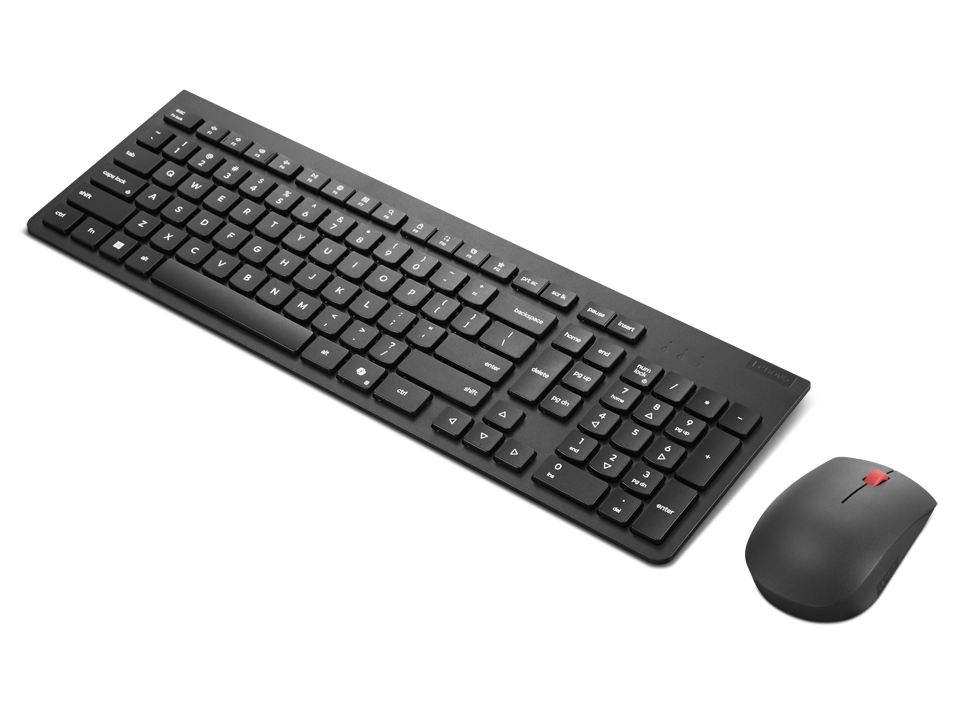 Essential Wireless Combo Keyboard & Mouse Gen2 Black-German