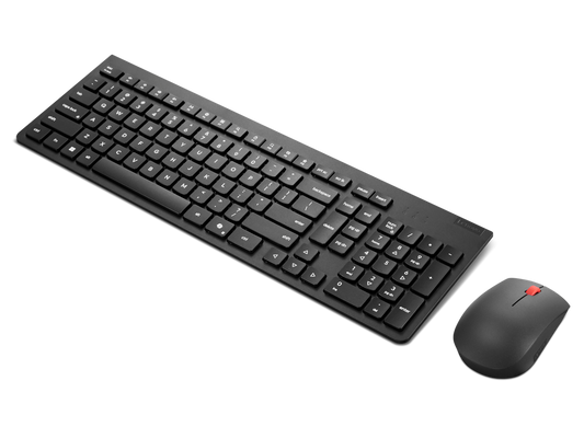 Essential Wireless Combo Keyboard & Mouse Gen2 Black-German