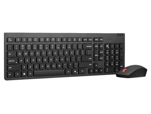 Essential Wireless Combo Keyboard & Mouse Gen2 Black-Spanish w/copilot button