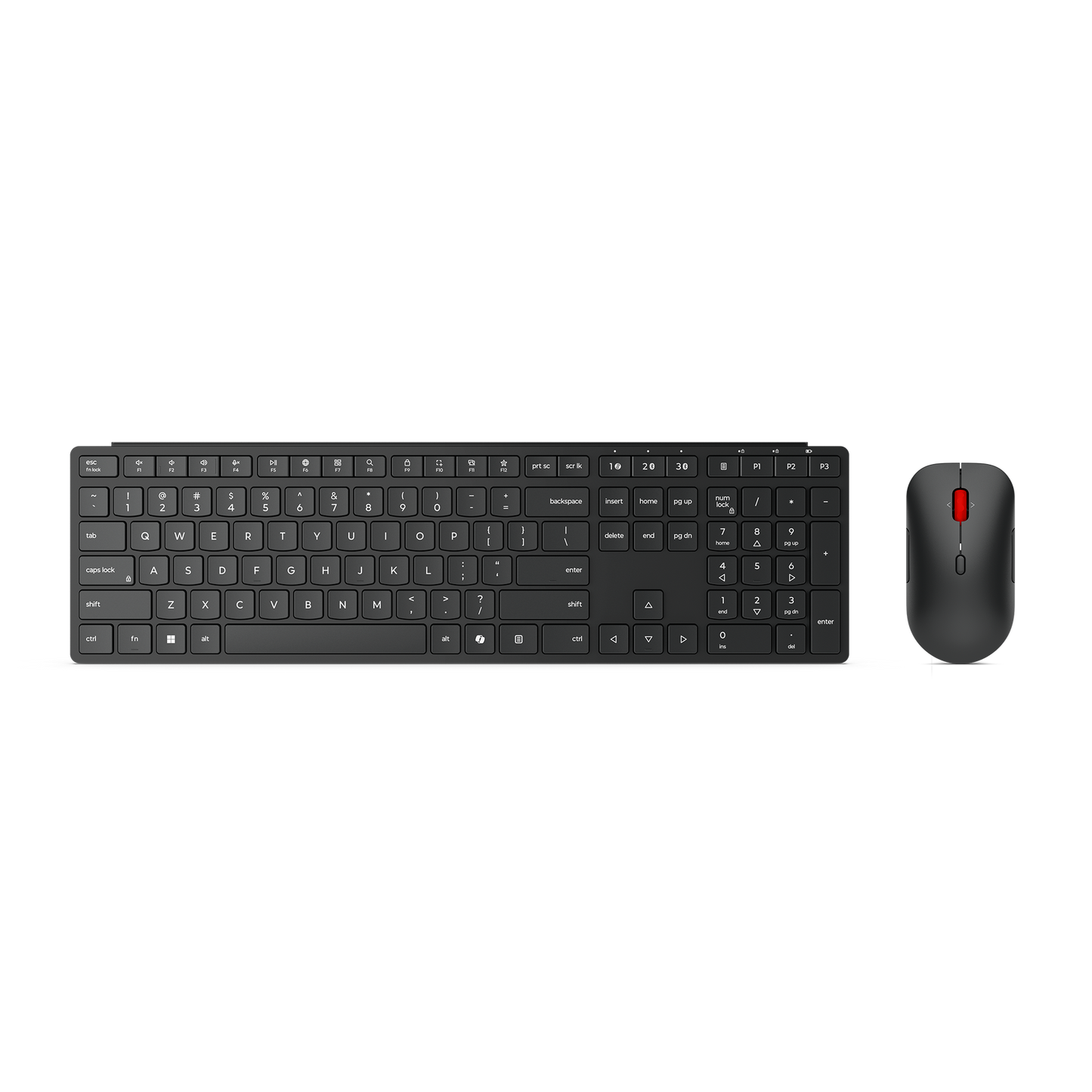 Wireless Multi-Mode Pro Combo Keyboard and Mouse 6000 - US English with Euro Symbol