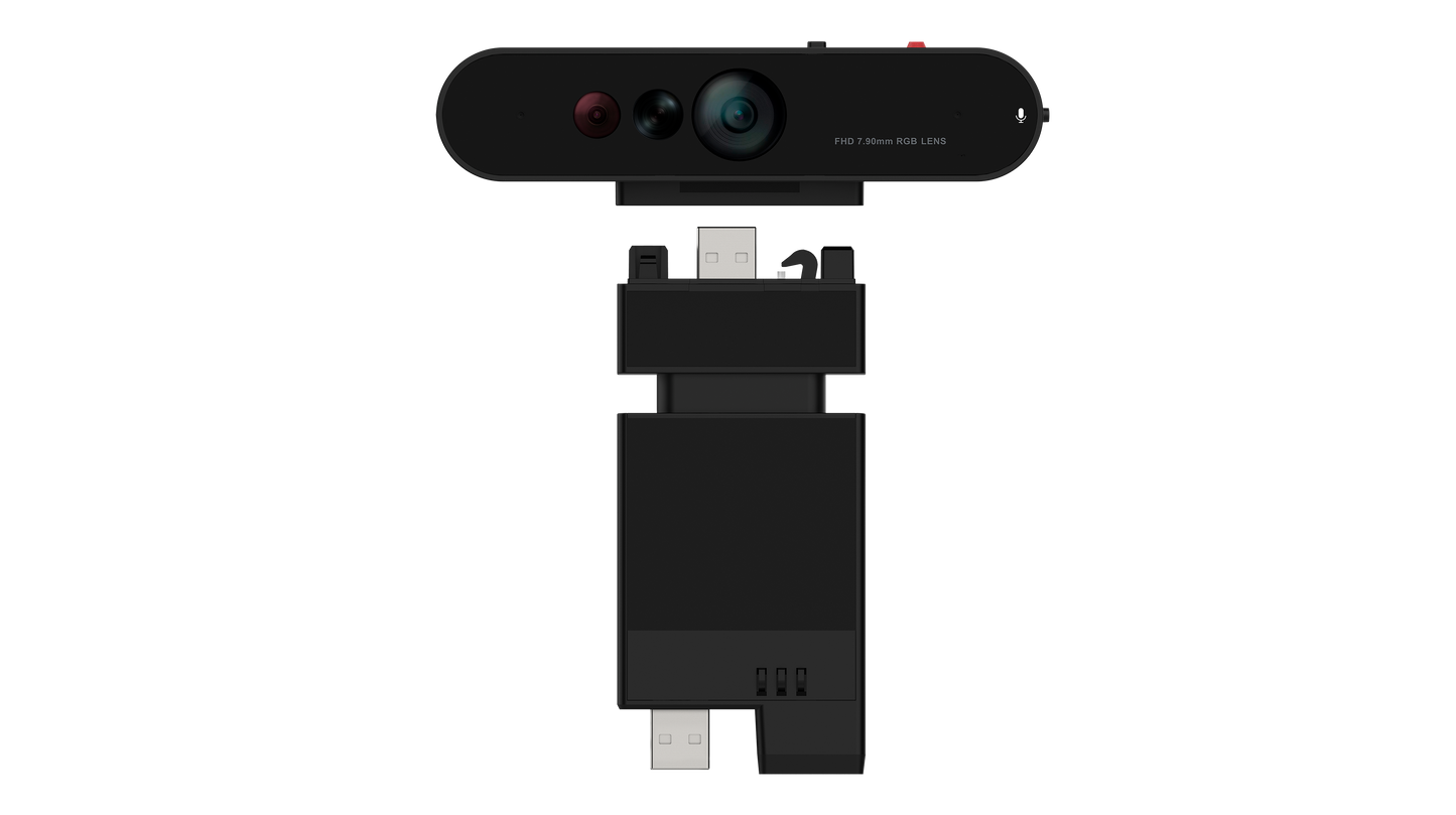 ThinkVision MC60 Monitor Webcam Short stack for P24h-30 P24q-30 T34w-30 P49w-30 Monitors