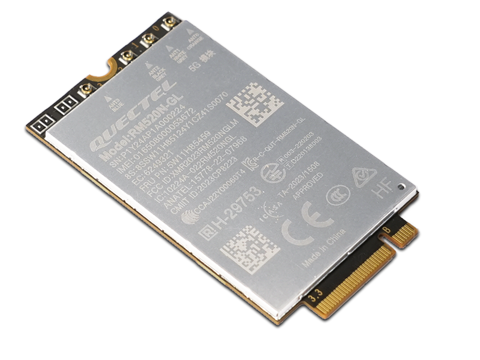 ThinkPad Quectel RM520N-GL 5G M.2 WWAN Module for X1 2-in-1 Gen 9/T16 Gen 3