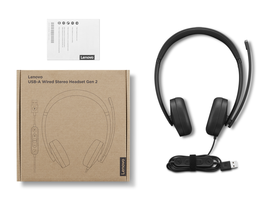 USB-A Wired Stereo Headset Gen 2