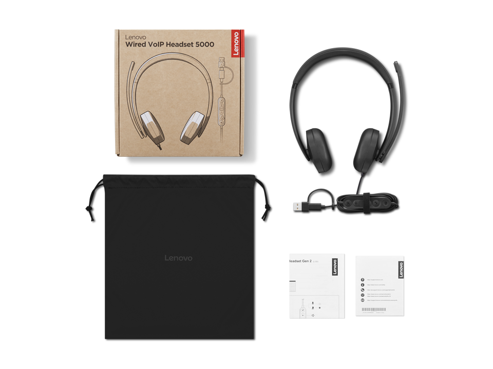 Wired VoIP Headset 5000 Teams