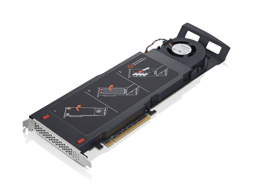 ThinkStation Quad AIC M.2 SSD Adapter