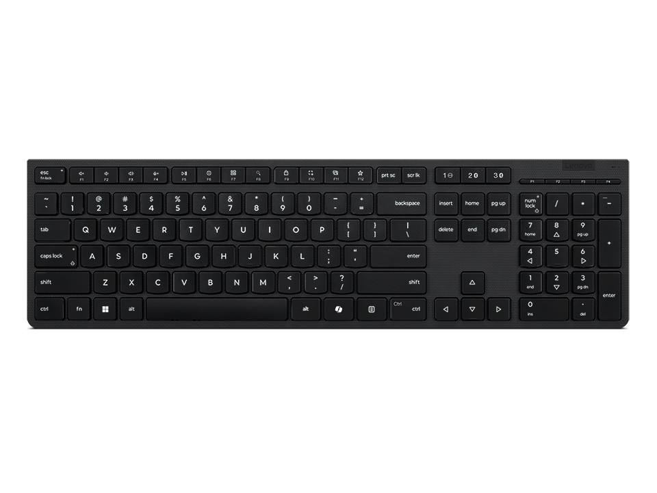 Professional Wireless Rechargeable Keyboard-German