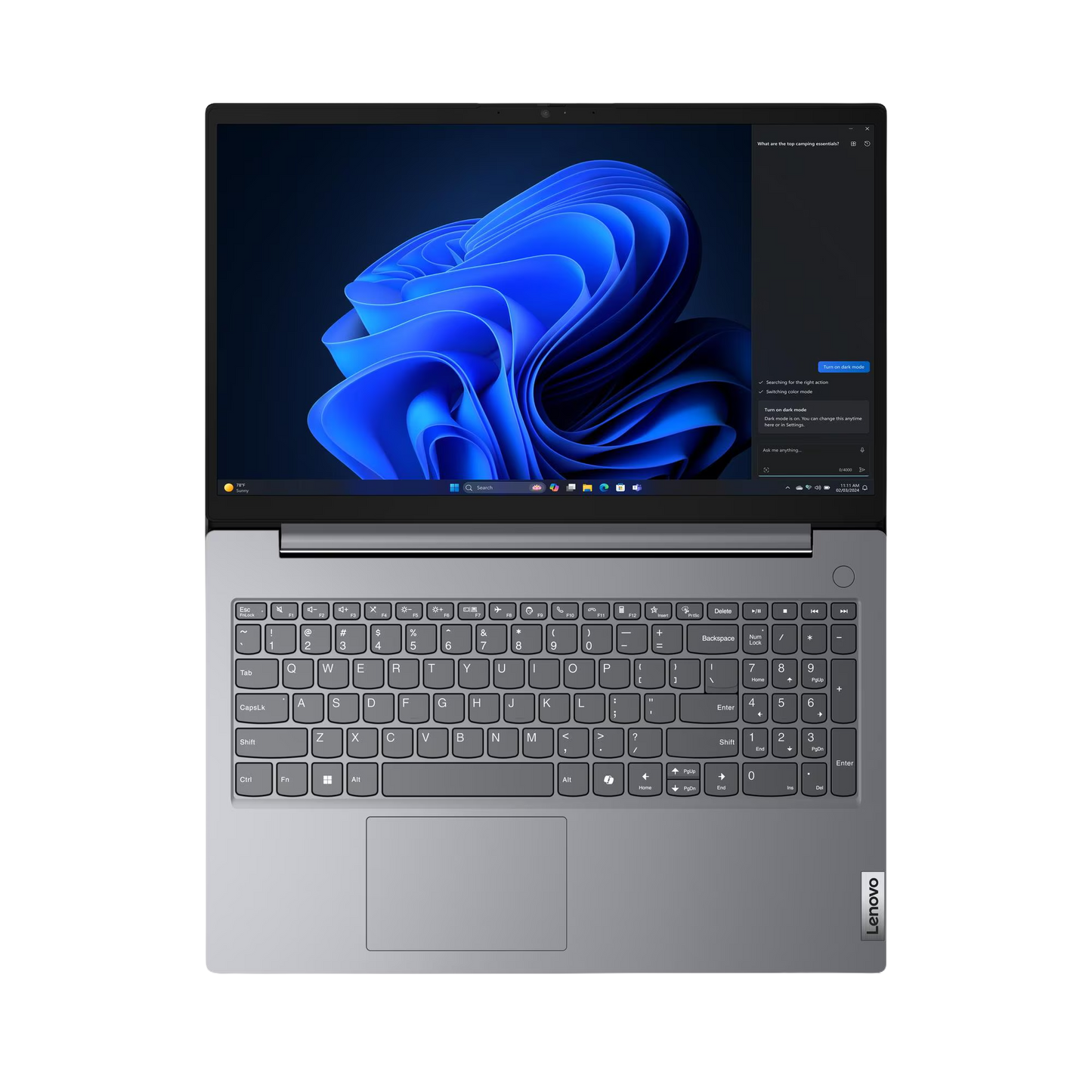 V15 G5 Intel Core i7-13620H 39,62cm 15,6Zoll FHD 16GB 512GB SSD UMA W11P No WWAN Black