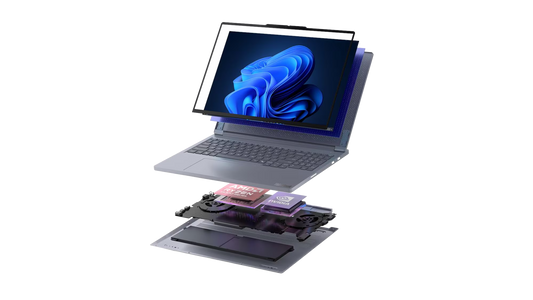 ThinkBook 16p G6 AMD Ryzen 9 8940HX 40,64cm 16Zoll WQXGA 64GB 1TB SSD RTX 5060 W11P No WWAN AI PC Luna Grey