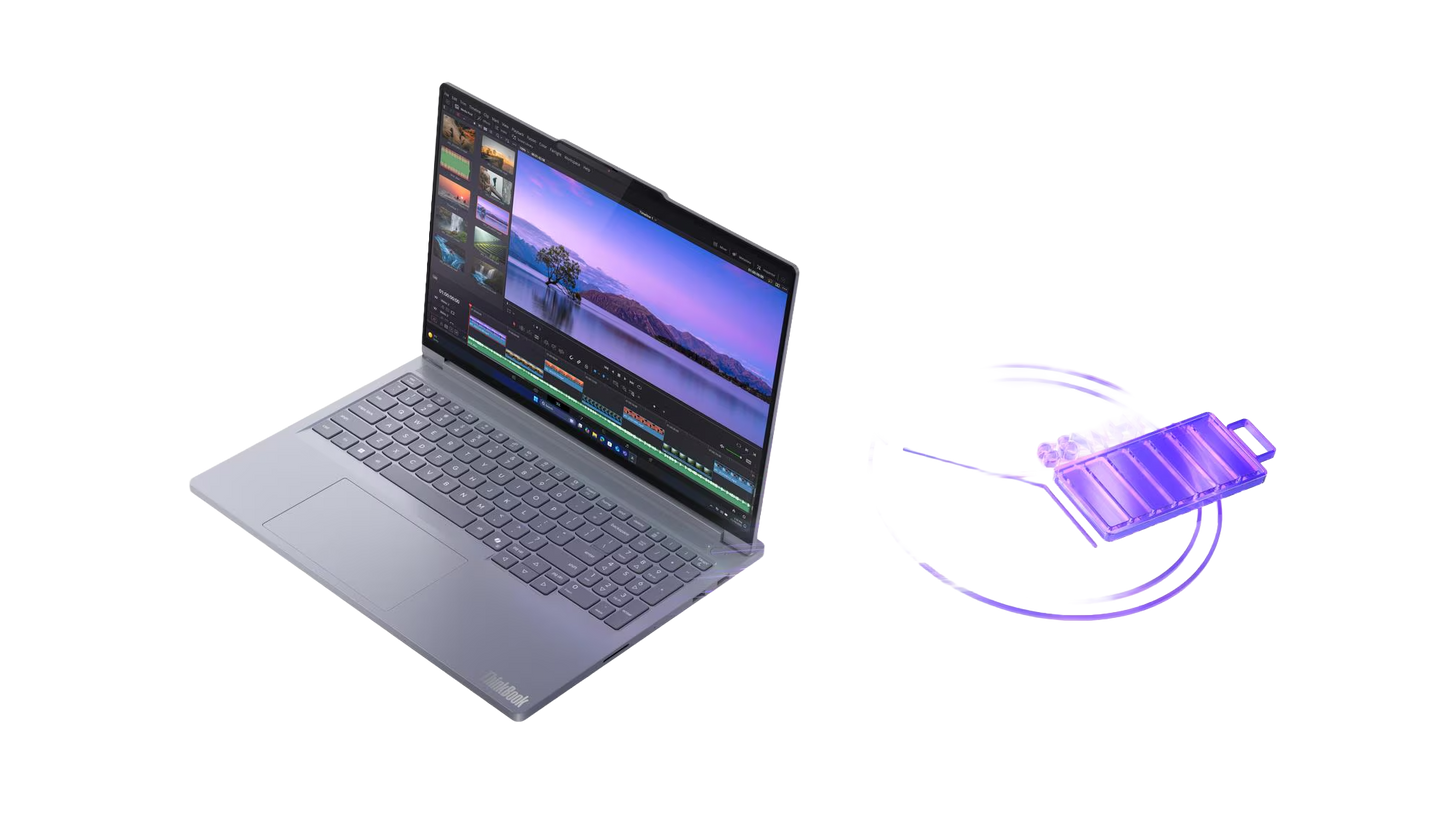 ThinkBook 16p G6 AMD Ryzen 9 8940HX 40,64cm 16Zoll WQXGA 64GB 1TB SSD RTX 5060 W11P No WWAN AI PC Luna Grey