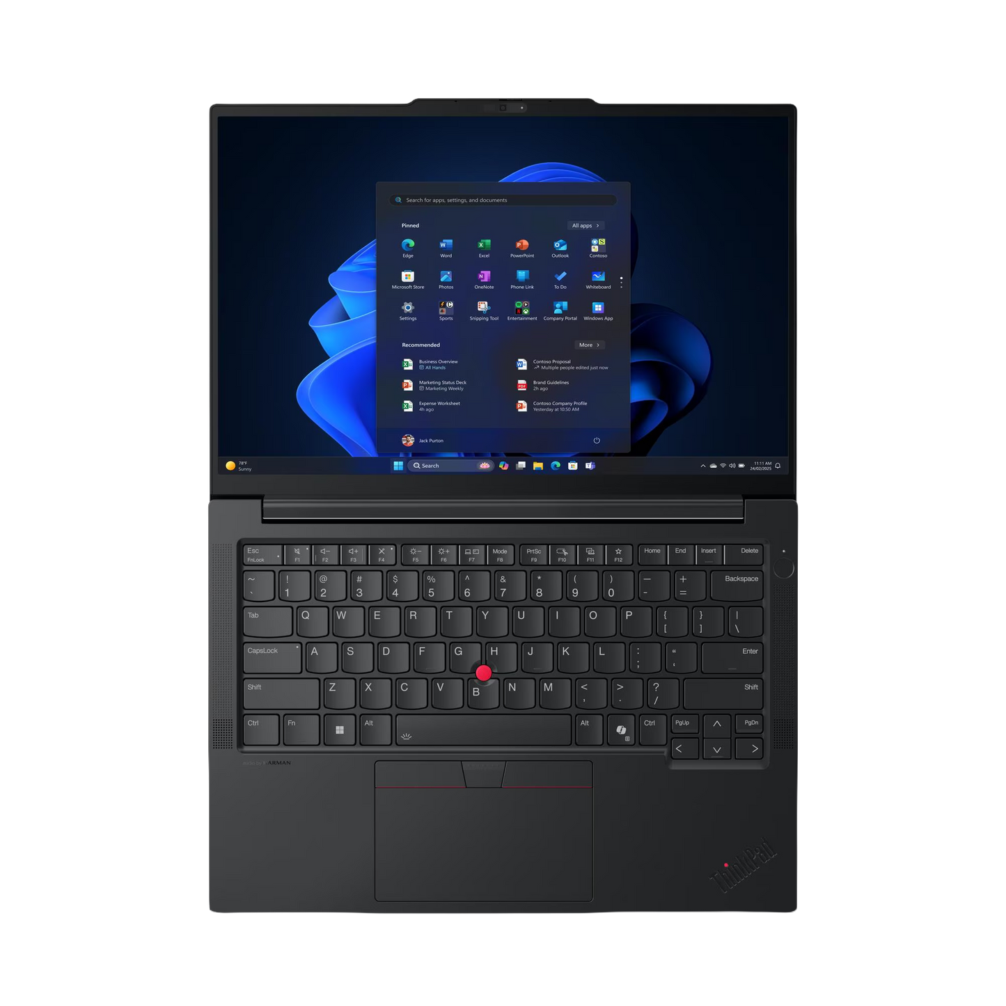 ThinkPad E14 G7 AMD Ryzen 7 250 35,56cm 14Zoll No Touch WUXGA 16GB 512GB SSD UMA W11P No WWAN Black