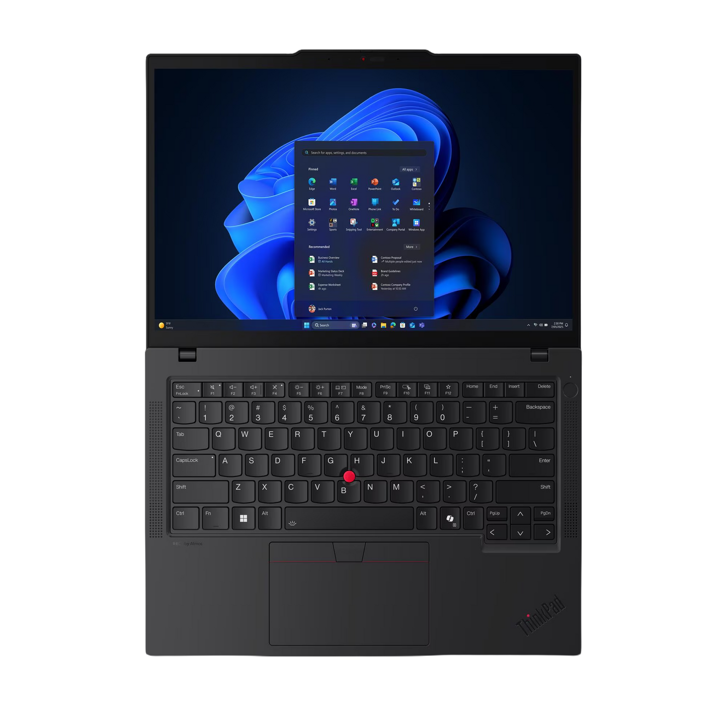 ThinkPad T14 G6 Intel Core Ultra 5 225U 35,56cm 14Zoll WUXGA 16GB 512GB SSD UMA W11P Ready 4G AI PC Black