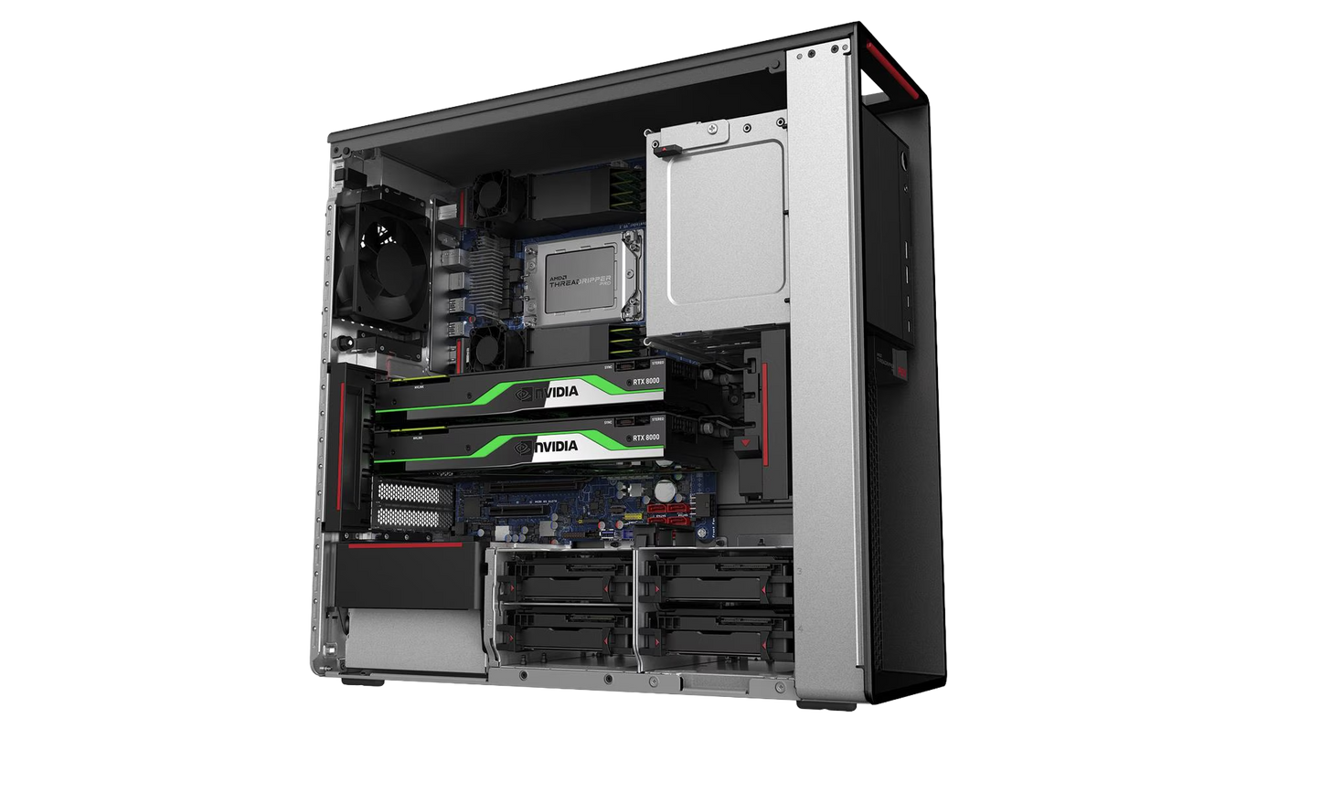 ThinkStation P620 AMD Ryzen Tr PRO 5945WX 64GB 1TB SSD UMA W11P