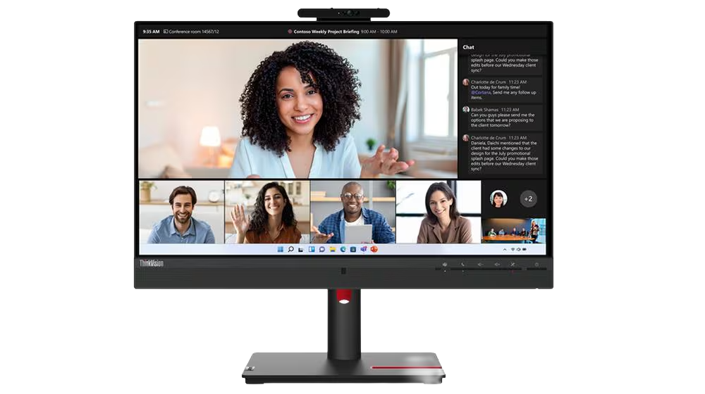 ThinkVision T24mv-30 60,45cm 23,8Zoll IPS 1920x1080 16:9 HDMI DP USB Type-C
