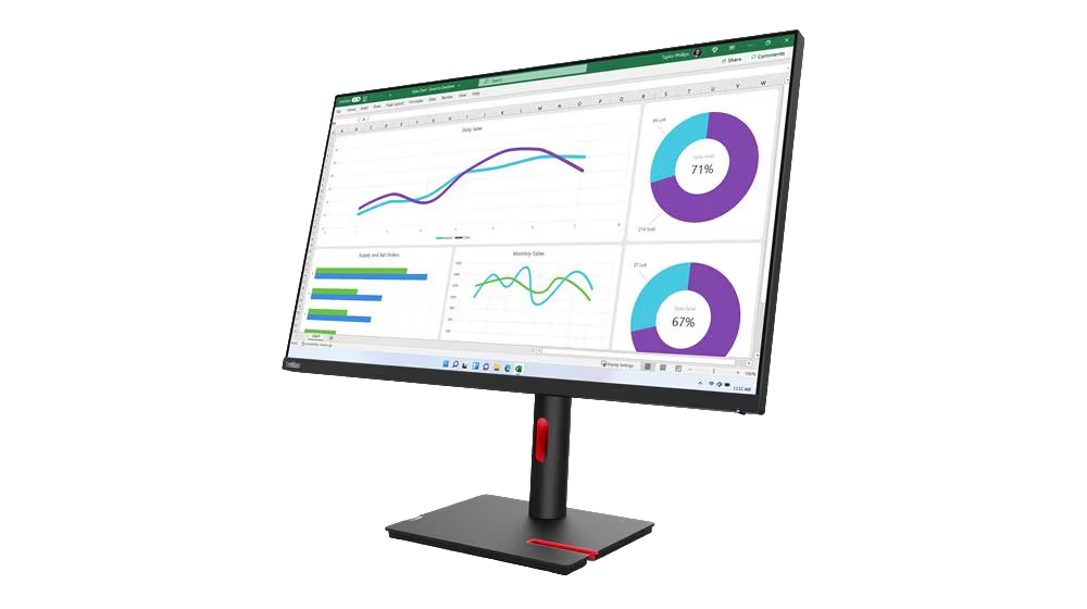 ThinkVision T32h-30 80,01cm 31,5Zoll 2560x1440 Monitor 16:9 60Hz HDMI DP